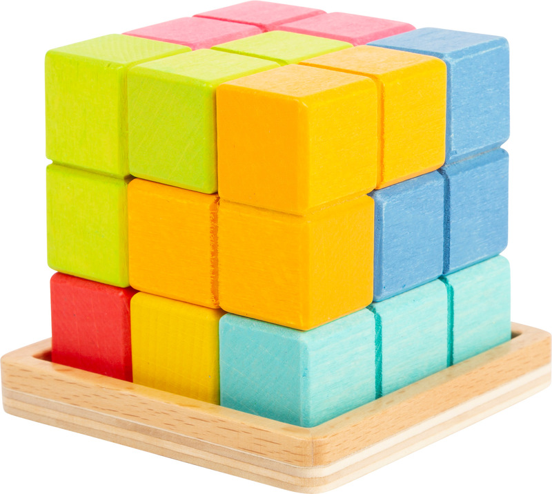 3D Tetris Cube Puzzle