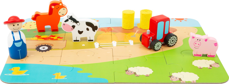 Farm Play Set in a Case