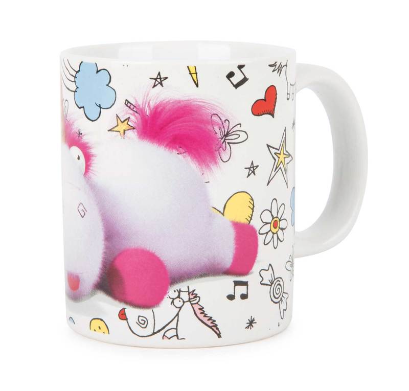 Minions Cup with Fluffy Unicorn