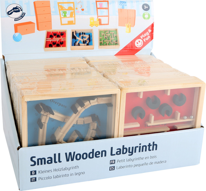 Small Wooden Labyrinth Display  