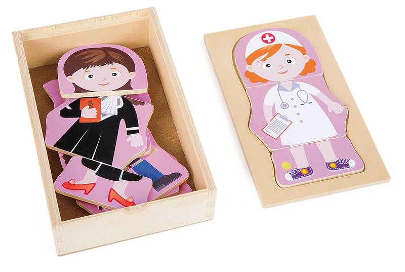 Dream Job - Girls Dress-Up Puzzle  