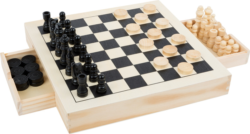 Chess, Draughts & Nine Men's Morris Game Set