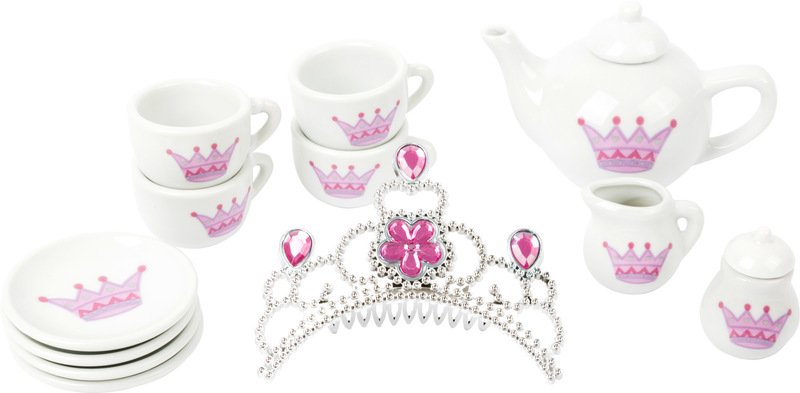 Porcelain Tea Set Crown 