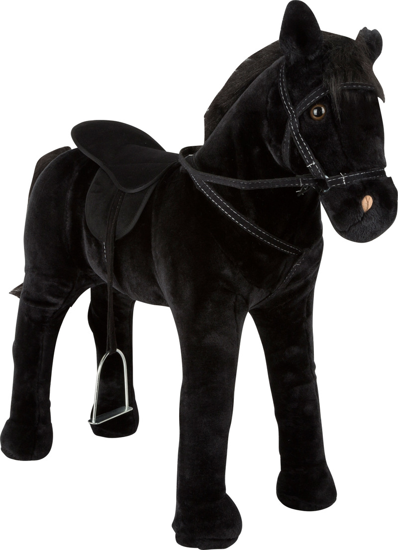 Standing Hobby Horse with Sound, black