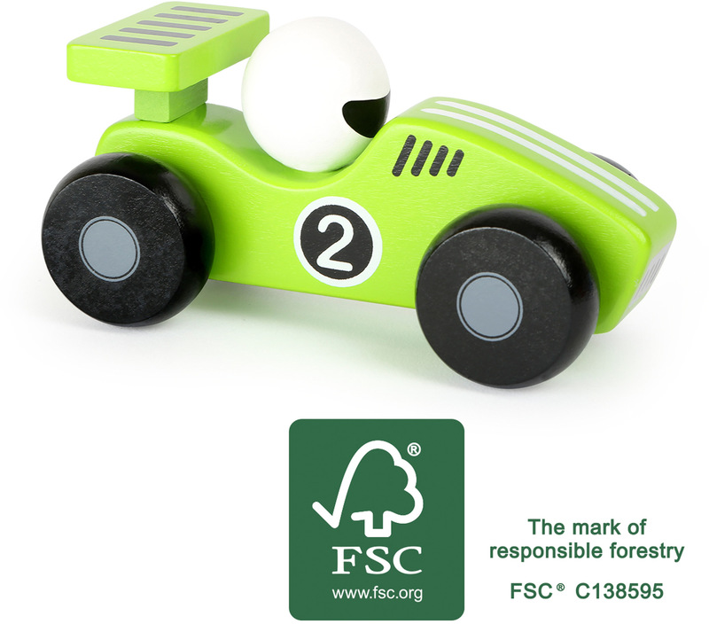 The Green Dasher Toy Car