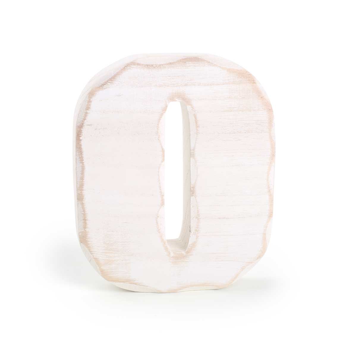 Wooden Letter O