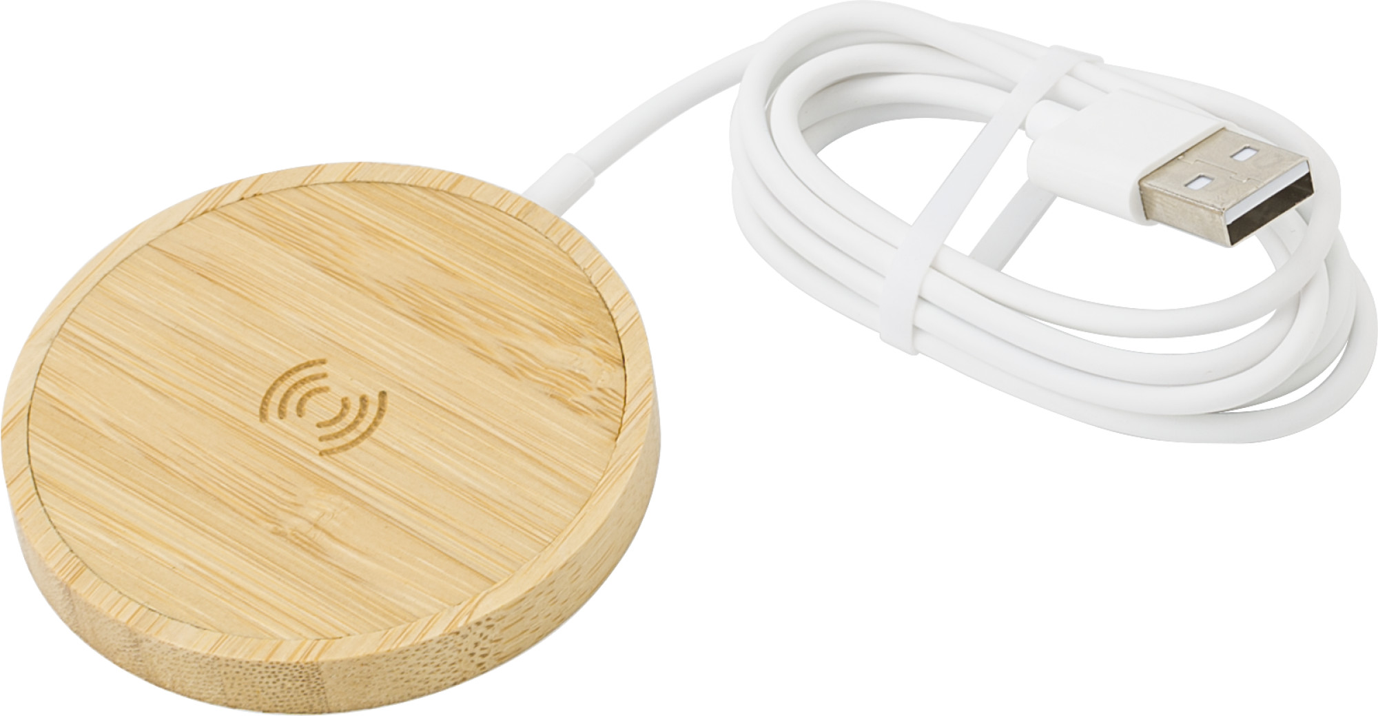 Bamboo wireless charger