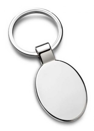 KEYCHAIN OVAL WIDE