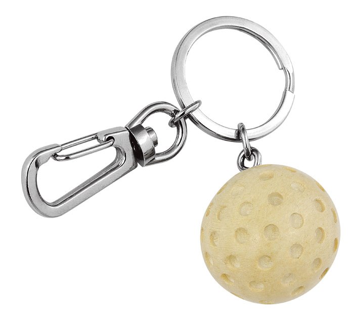 KEY CHAIN GOLF BALL - NO BOX