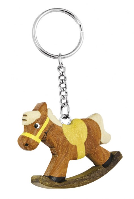 KEY CHAIN MINI - ROCKING HORSE - NO BOX