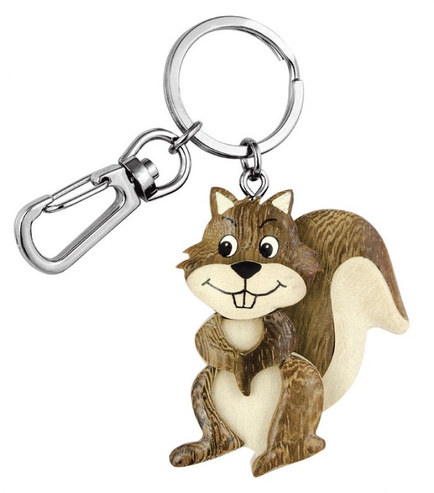 KEY CHAIN SQUIRREL - NO BOX