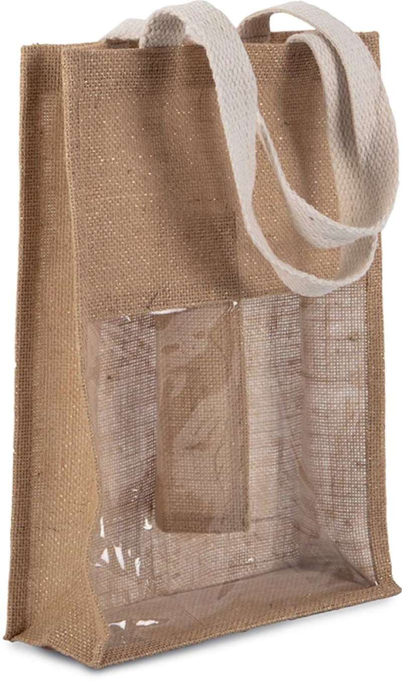 JUTE BOTTLE BAG