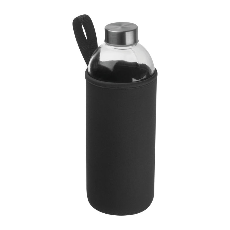 1000 ml glass bottle with neoprene sleeve