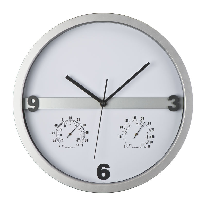 Wall clock, half display printable