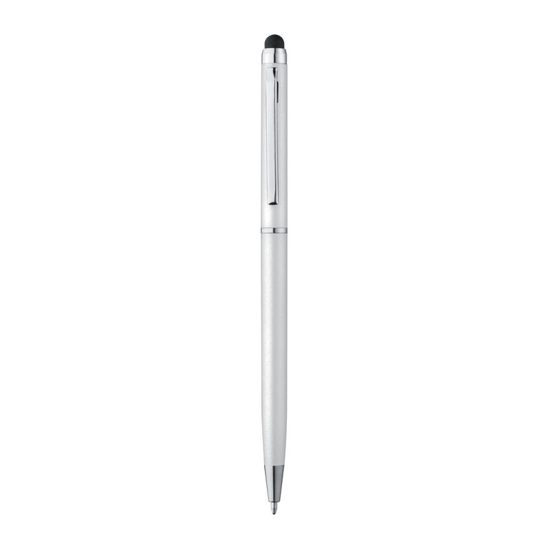 Plastic ball pen with touch function