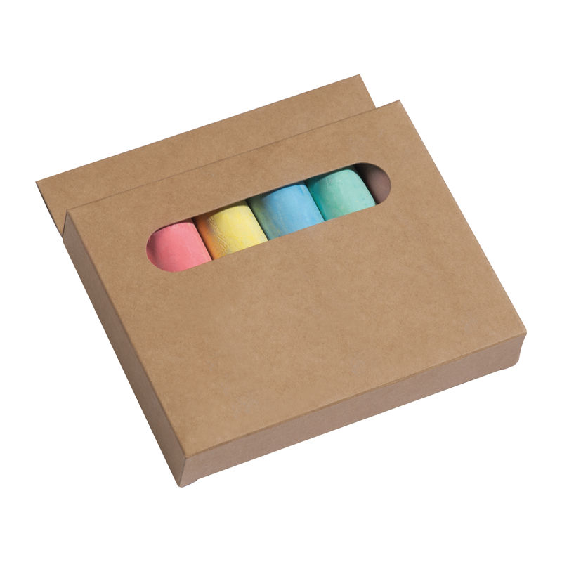 Chalks in box