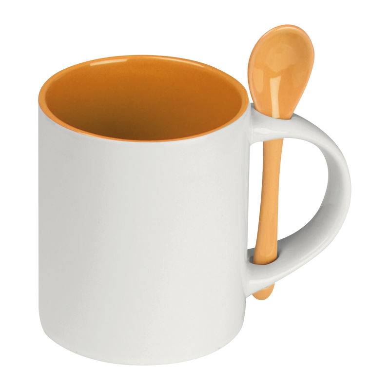 Mug with spoon