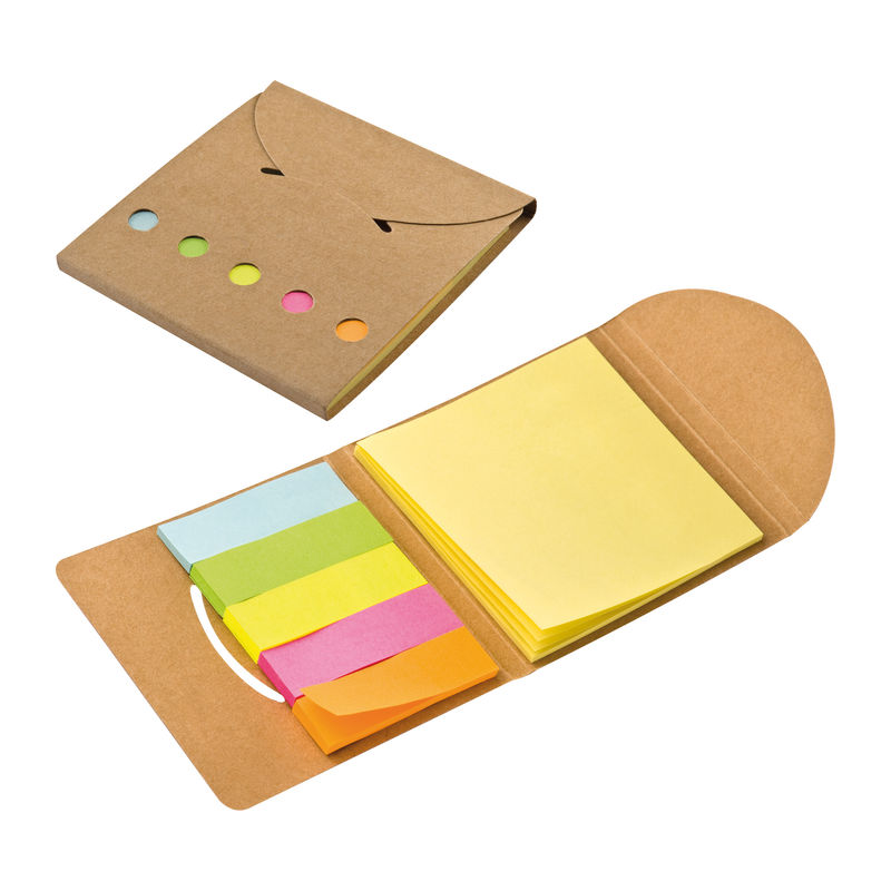Sticky markers, natural look