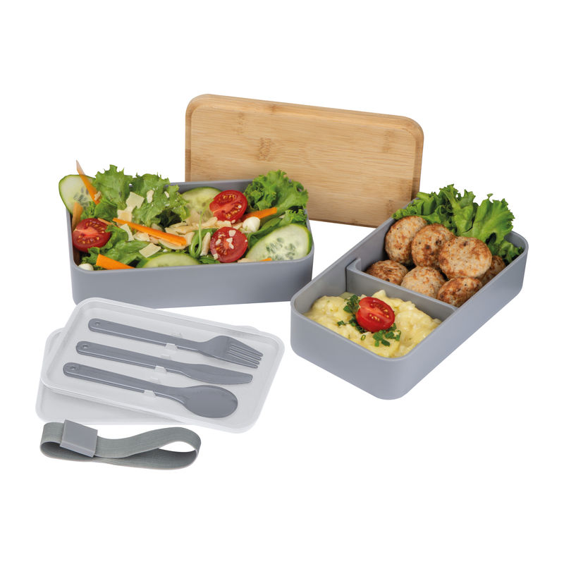 Lunchbox with two compartments