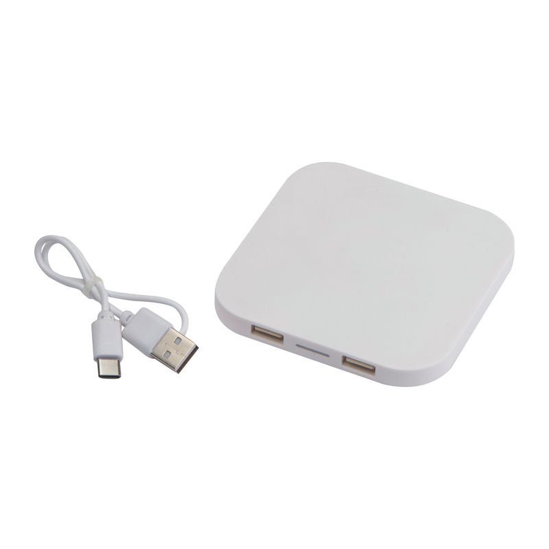 Wireless charger with 2 USB ports
