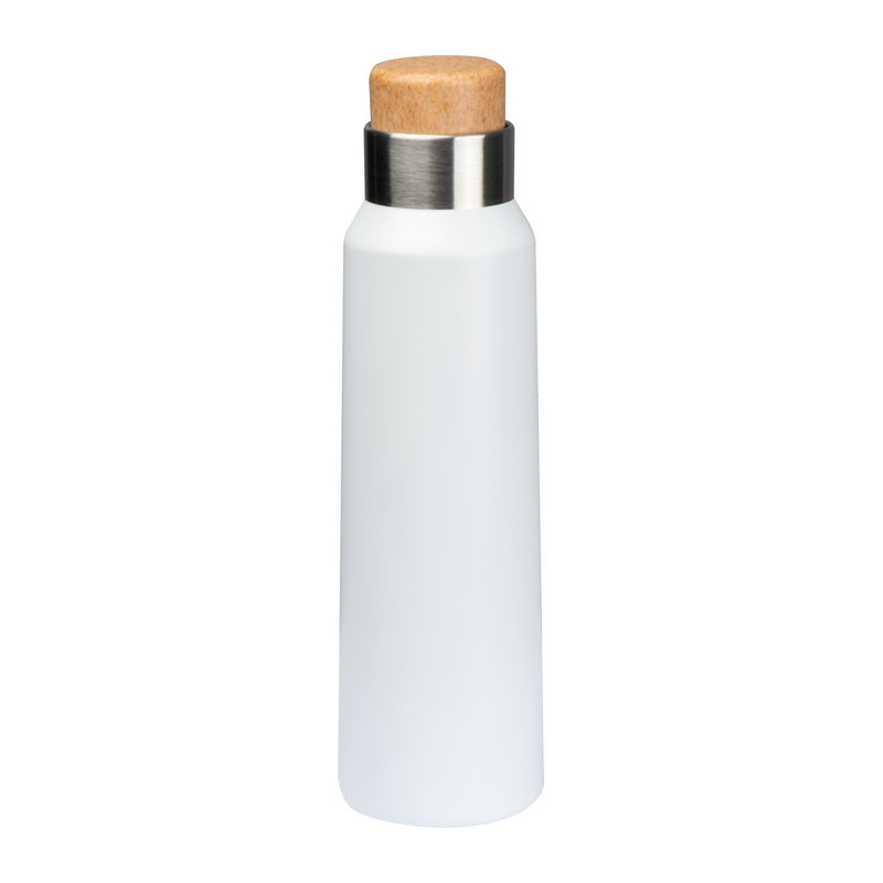 Thermos flask with wooden cap 500 ml