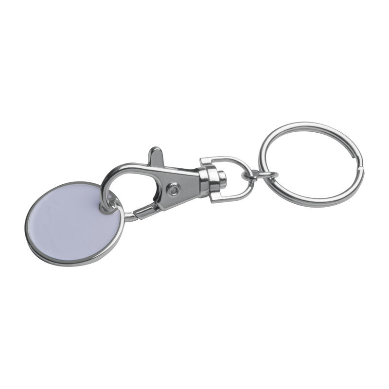 Keyring with shopping coin