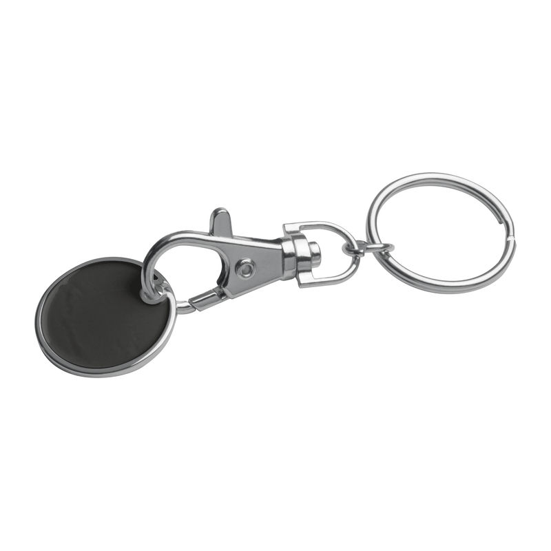 Keyring with shopping coin