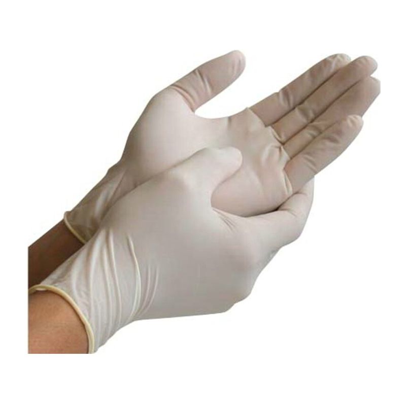 Latex gloves L