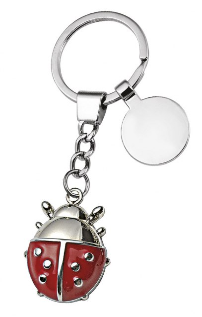 KEY CHAIN LADYBIRD RED - NO BOX