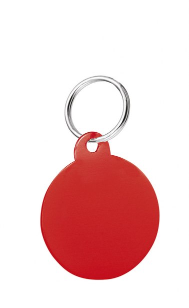 PENDANT ROUND RED - D=32 mm