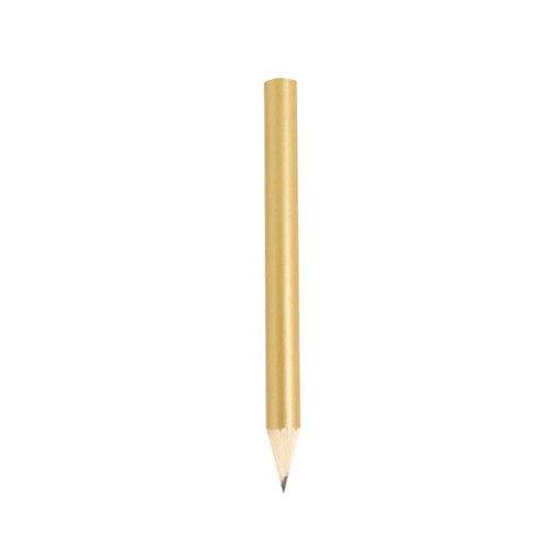 GOLD METALLIC WOODEN PENCIL 