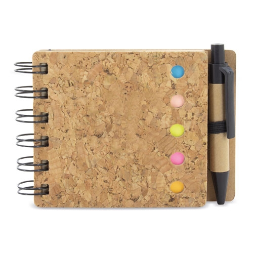 CORK NOTEBOOK PAGEMARKER