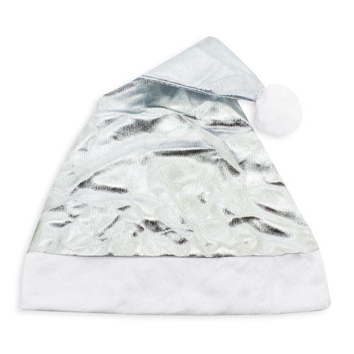 METALLIC CHRISTMAS HAT