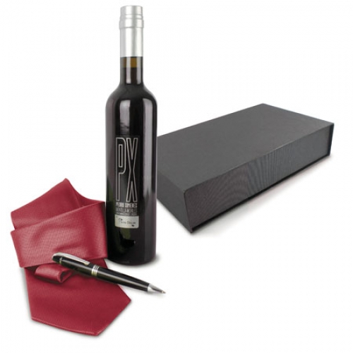 MUSCAT WINE + TIE + BALLPEN GIFT CASE