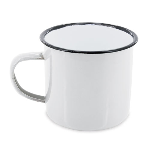 ENAMELLED MUG 