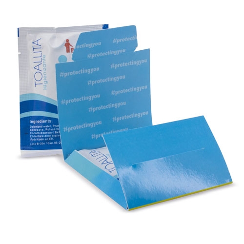 COVER 1 HYGIENIZING GEL WIPE