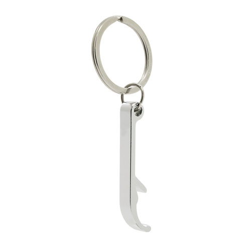 ALUMINIUM KEY-RING + OPENER