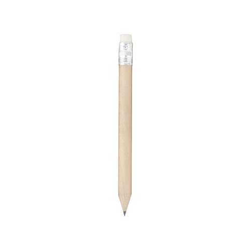 MINI WOODEN PENCIL POINT ERASER