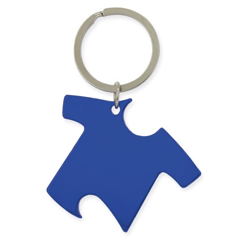 ALU. BOTTLE OPENER KEYRING T-S