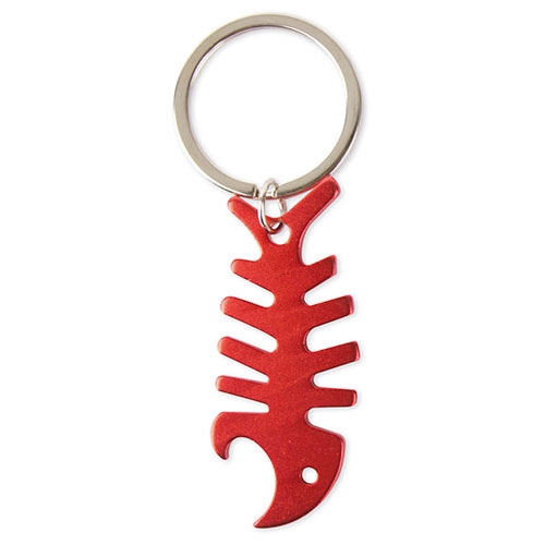 KEY-RING ALUMINUM FISHBONE