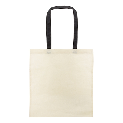 COTTON BAG COLOURED HANDLE