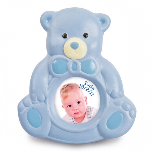 CERAMIC PHOTOFRAME TEDDY