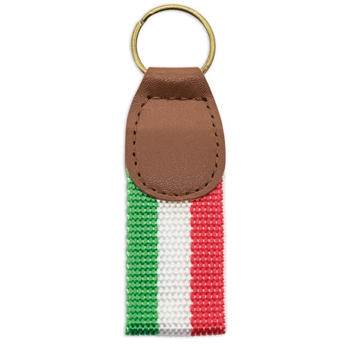 KEYRING MILAN + FLAG ITALY