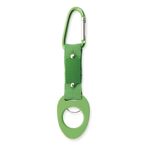 BOTTLE HOLDER KEYRING + CARABINER  NAN