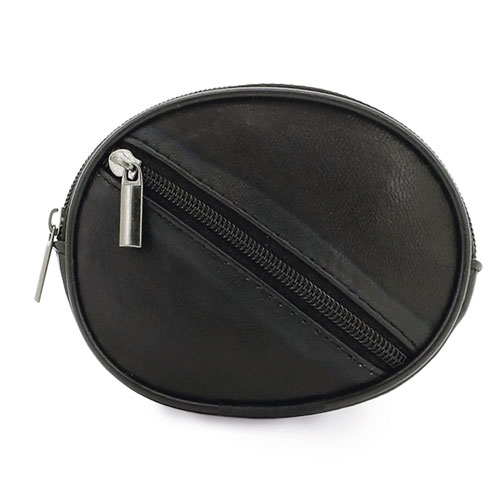 ROUNDED PURSE + KEYRING