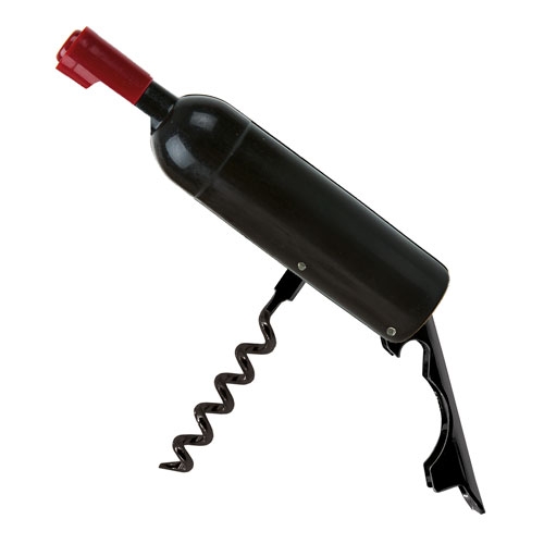 BOTTLE SHAPED CORK SCREW MAGNET