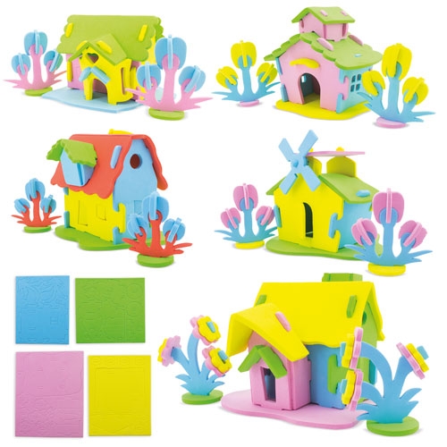 PUZZLE EVA HOUSE ( 5 UNIDADES)