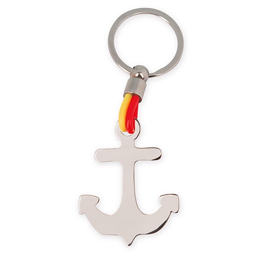 FLAG ANCHOR METAL KEY-RING