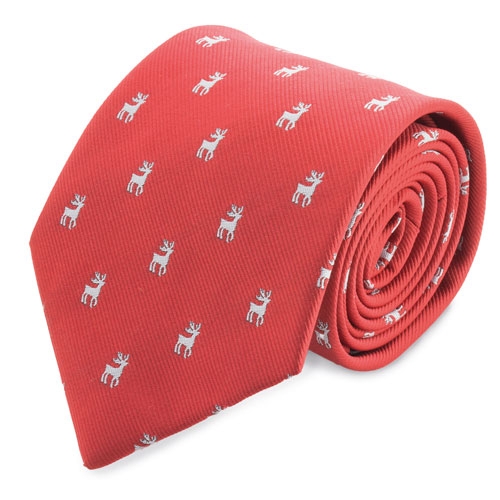 MICROFIBER REINDEER TIE