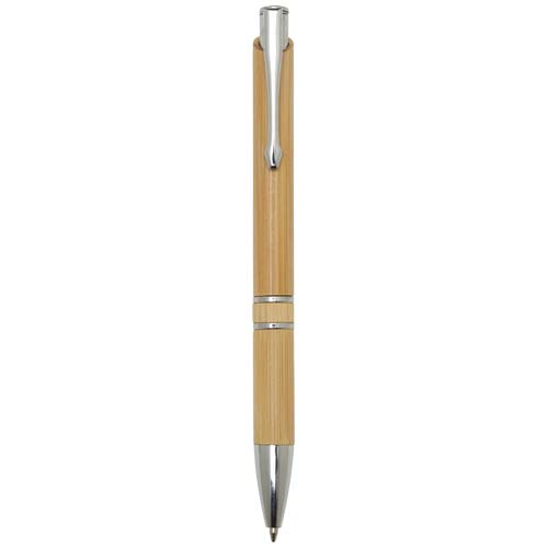 Wicker bamboo ballpoint pen (black ink)